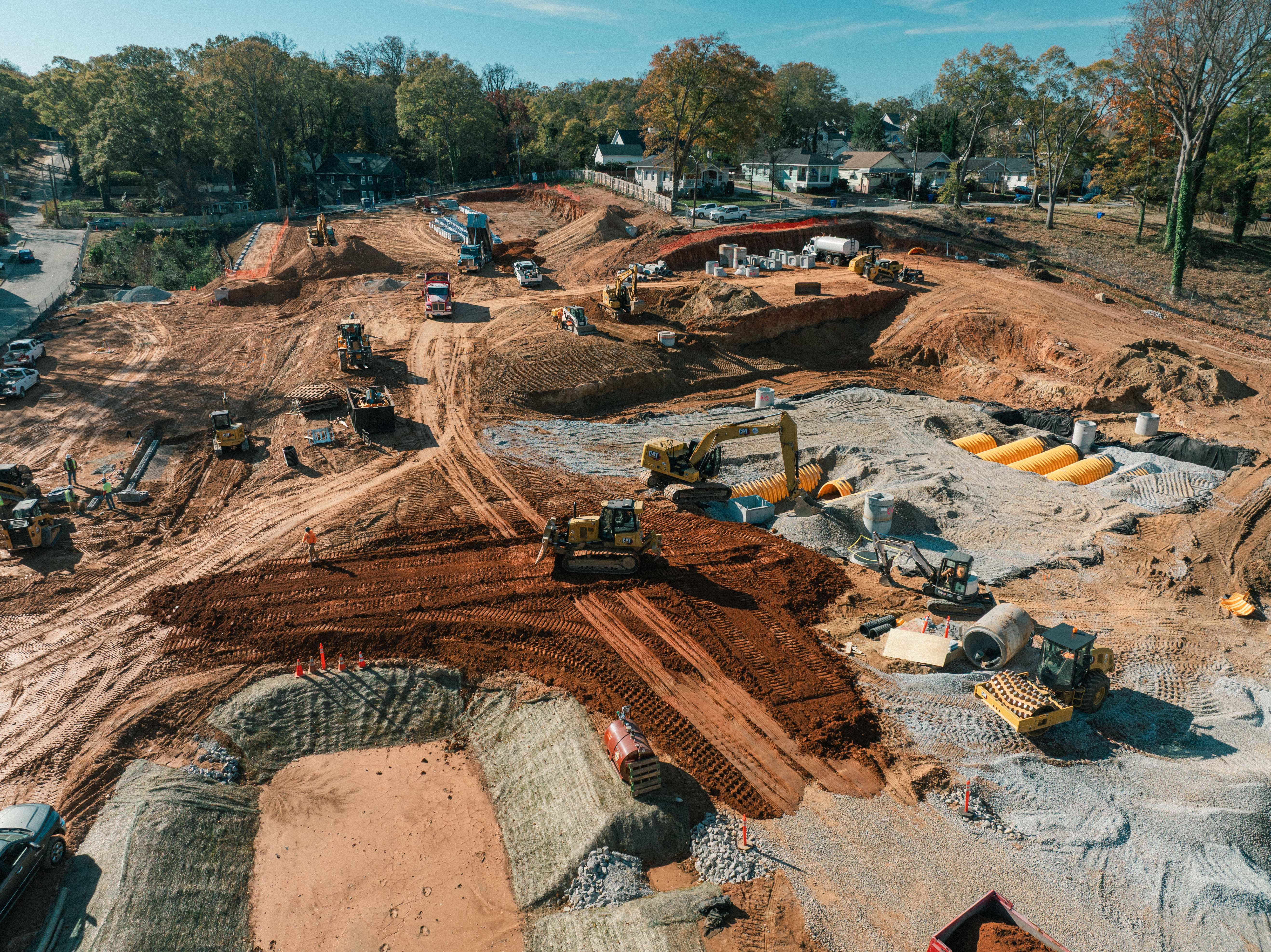 Biltmore Walk Townhomes aerial view
